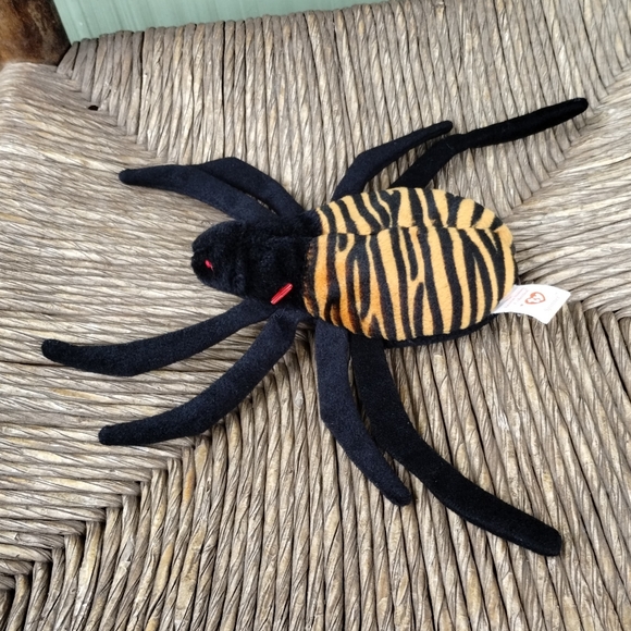 Ty Beanie  Babies Spinner The Spider No Hang Tag - Picture 4 of 12